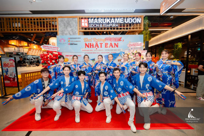 khai trương chuỗi nhà hàng Nhật Bản