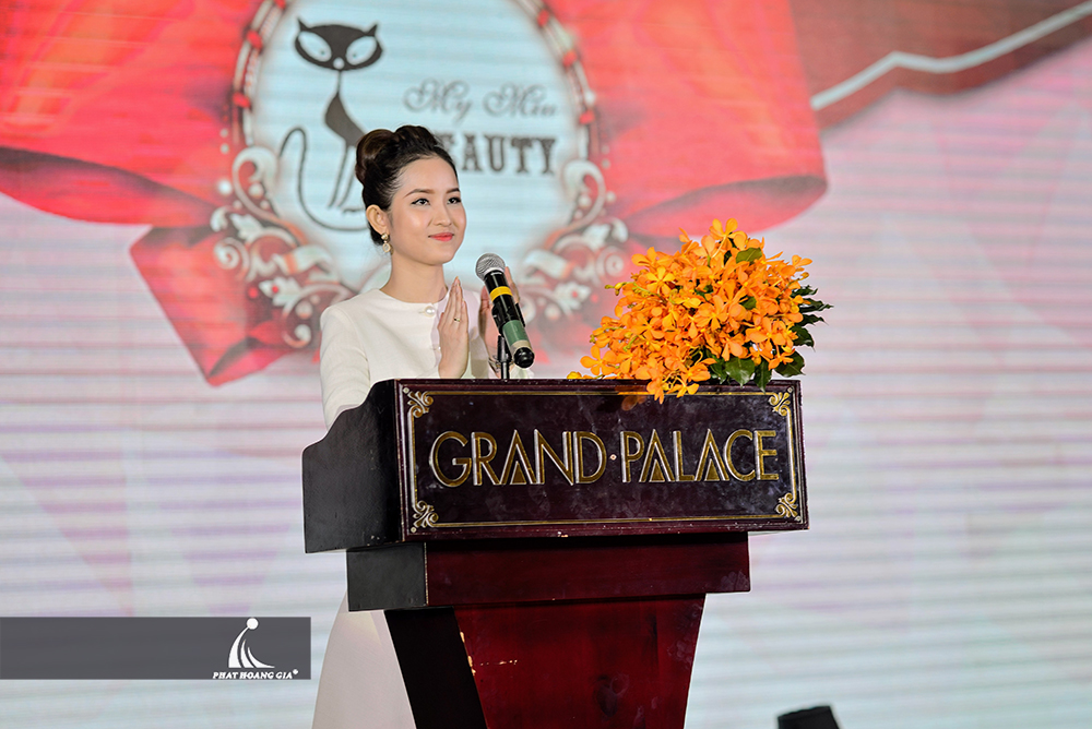 hội thảo ra mắt sản phẩm mới mỹ phẩm my miu 37