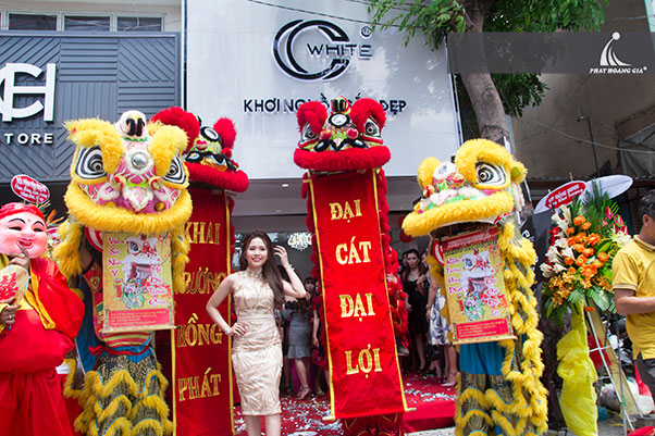 KHAI TRƯƠNG VĂN PHÒNG MỸ PHẨM CC.WHITE