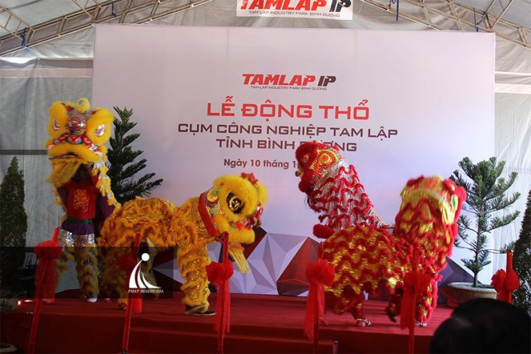 LỄ ĐỘNG THỔ CỤM CÔNG NGHIỆP TAM LẬP BÌNH DƯƠNG