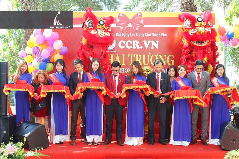 KHAI TRƯƠNG CHI NHÁNH CÔNG TY CP BĐS TRUNG TÂM THÀNH PHỐ CCR