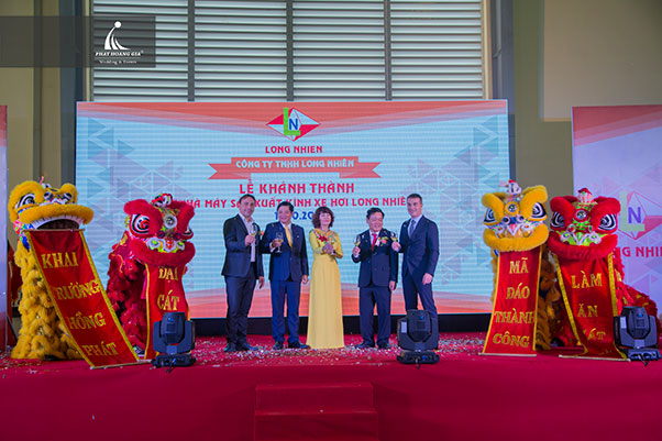 LỄ KHÁNH THÀNH NHÀ MÁY SẢN XUẤT KÍNH Ô TÔ LONG NHIÊN