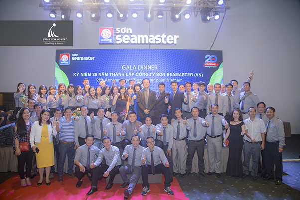KỶ NIỆM 20 NĂM THÀNH LẬP CÔNG TY TNHH SƠN SEAMASTER VN