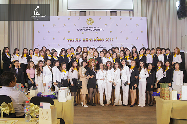 LỄ RA MẮT SẢN PHẨM VÀ TRI ÂN HỆ THỐNG JOANNA PANG COSMETIC 2017