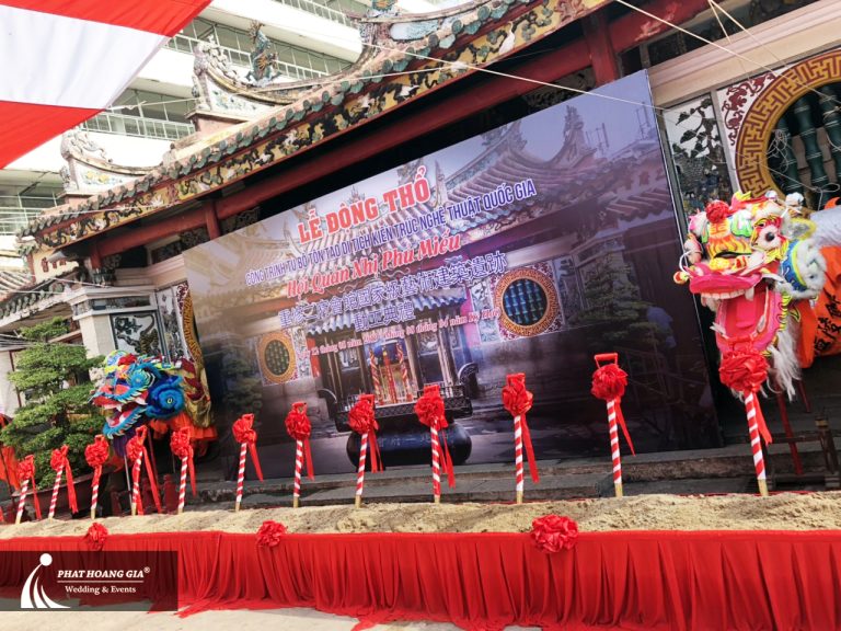 LỄ ĐỘNG THỔ TRÙNG TU DI TÍCH TẠI CHÙA