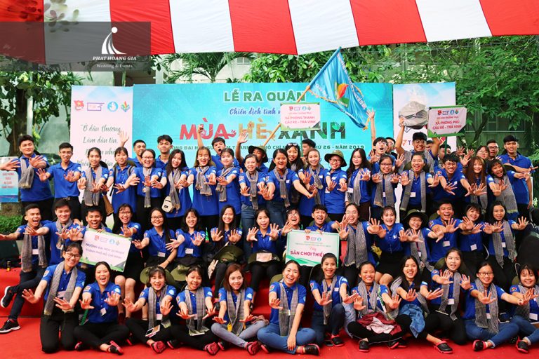 LỄ RA QUÂN MÙA HÈ XANH NĂM 2019 CỦA TRƯỜNG ĐẠI HỌC SƯ PHẠM HCM
