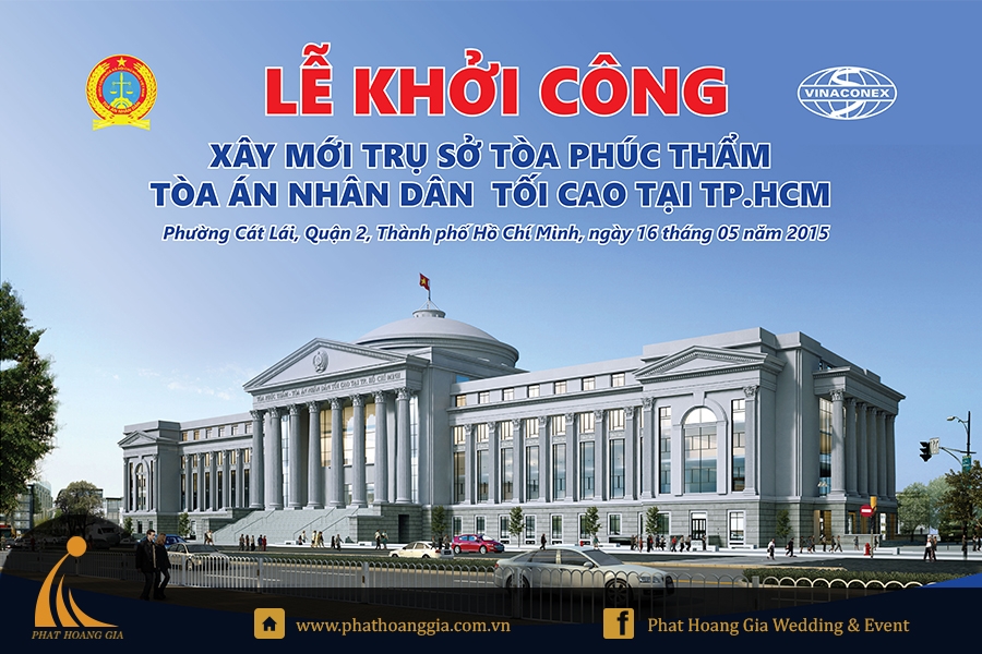 Lễ khởi công TAND Tối cao tại TP. HCM