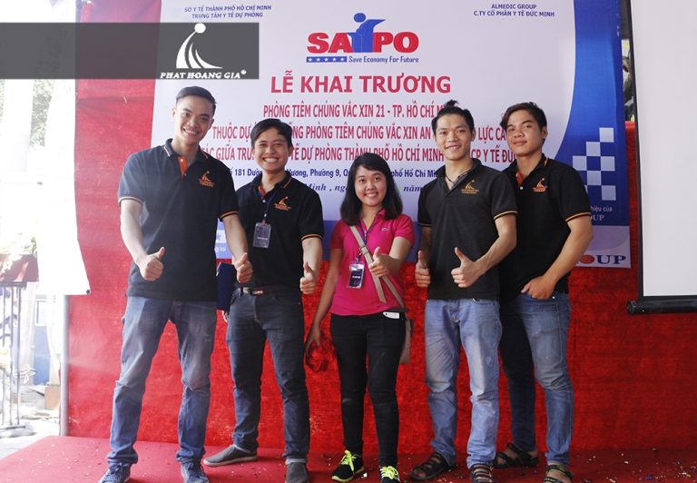 Lễ khai trương Phòng tiêm chủng Safpo 21