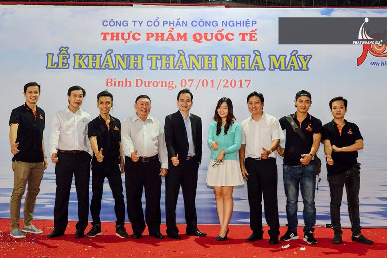 Khánh thành nhà máy CT CPCN Thực phẩm Quốc tế