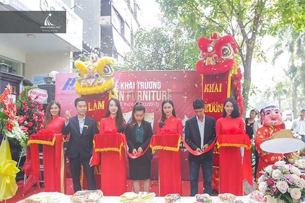 Lễ khai trương công ty Asian Furniture