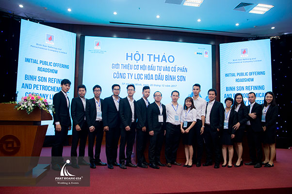Hội thảo Giới thiệu cơ hội đầu tư vào CT Lọc hóa dầu Bình Sơn