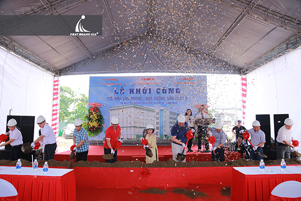 Lễ khởi công xây dựng tòa nhà văn phòng – nhà xưởng sản xuất 2