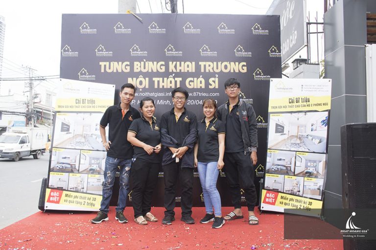 Lễ khai trương Showroom nội thất giá sỉ