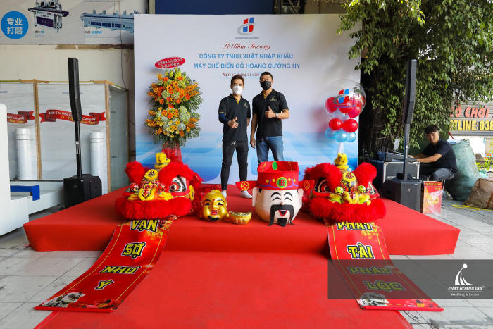 SỰ KIỆN KHAI TRƯƠNG CÔNG TY HOÀNG CƯỜNG HỶ