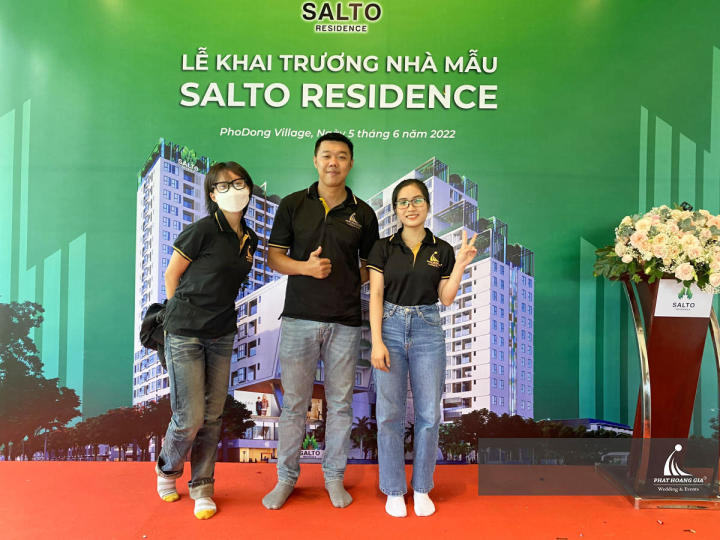 LỄ KHAI TRƯƠNG NHÀ MẪU SALTO RESIDENCE
