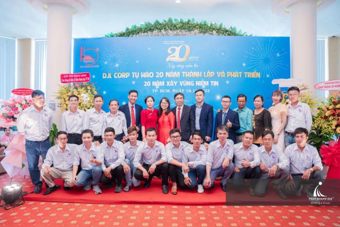 LỄ KỶ NIỆM 20 NĂM THÀNH LẬP CÔNG TY - D.K CORP