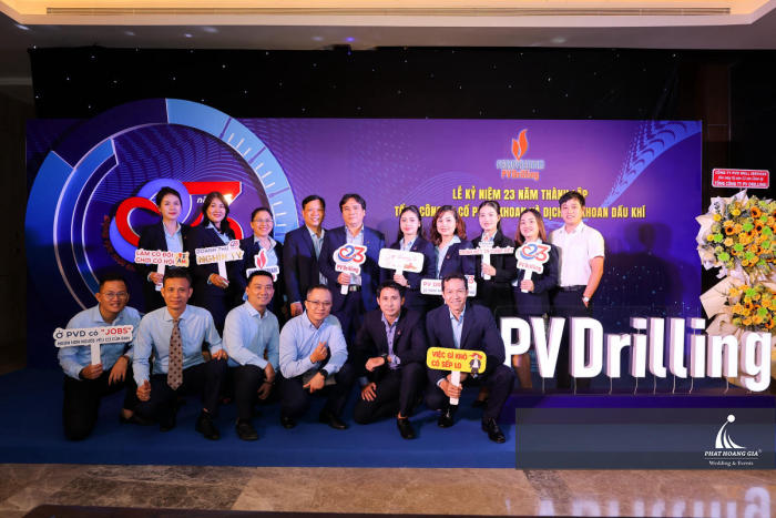 LỄ KỶ NIỆM 23 NĂM THÀNH LẬP TỔNG CÔNG TY PV DRILLING