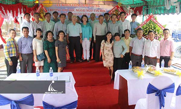 LỄ KHỞI CÔNG XÂY DỰNG CƠ SỞ 2 ĐẠI HỌC HUFLIT