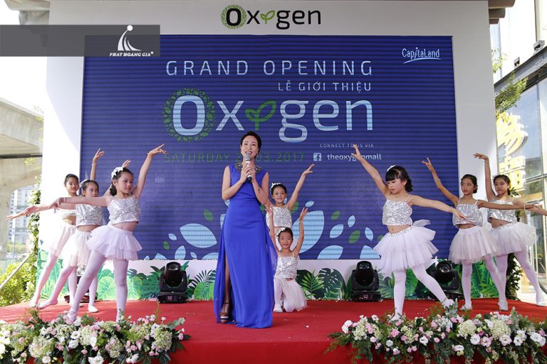 KHAI TRƯƠNG TRUNG TÂM THƯƠNG MẠI THE OXYGEN