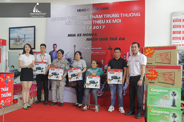 HEAD HONDA QUANG VINH - BỐC THĂM TRÚNG THƯỞNG