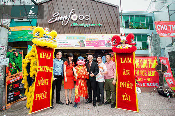 KHAI TRƯƠNG CỬA HÀNG THỰC PHẨM SUNFOOD THỨ 2