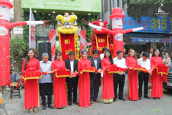 KHAI TRƯƠNG CỬA HÀNG TRÁI CÂY SÀI GÒN 360