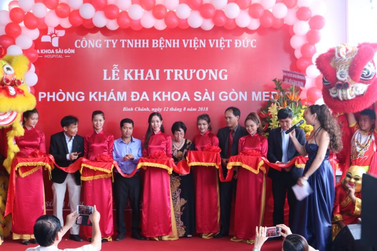 LỄ KHAI TRƯƠNG PHÒNG KHÁM ĐA KHOA SÀI GÒN MEDIC