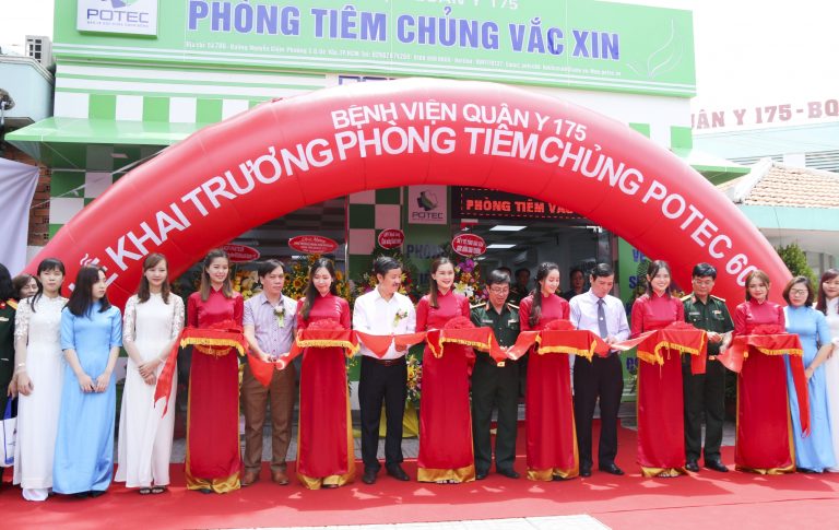 KHAI TRƯƠNG PHÒNG TIÊM CHỦNG POTEC 60