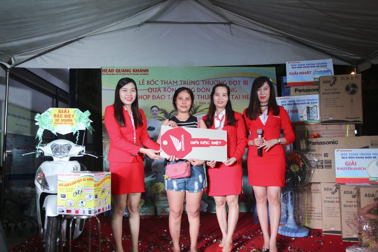 HEAD HONDA QUANG KHÁNH - BỐC THĂM TRÚNG THƯỞNG