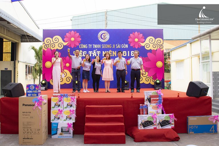 CÔNG TY TNHH SEONG JI SÀI GÒN | TIỆC TẤT NIÊN 2018
