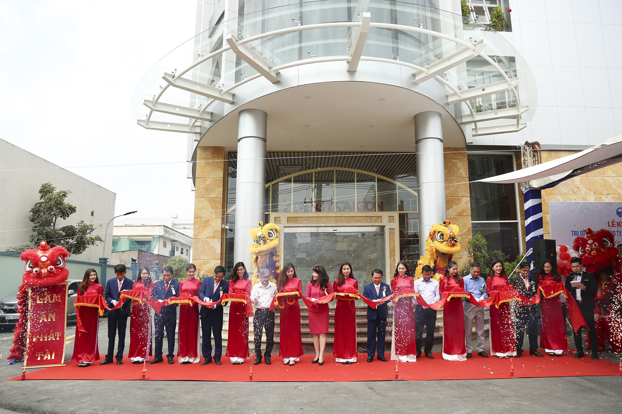 KHÁNH THÀNH TRỤ SỞ LÀM VIỆC  CÔNG TY CỔ PHẦN CÔNG TRÌNH GIAO THÔNG SÀI GÒN