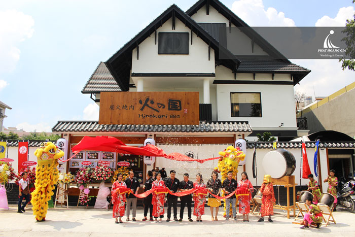 KHAI TRƯƠNG NHÀ HÀNG NHẬT - HINOKUNI BBQ