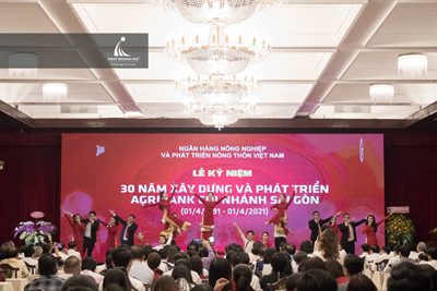 LỄ KỶ NIỆM 30 NĂM THÀNH LẬP AGRIBANK CHI NHÁNH SÀI GÒN