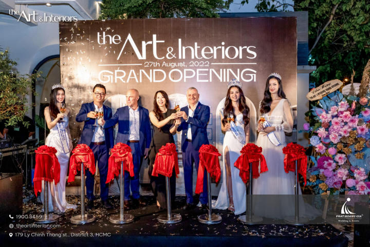 KHAI TRƯƠNG SHOWROOM NỘI THẤT CAO CẤP THE ART & INTERIORS