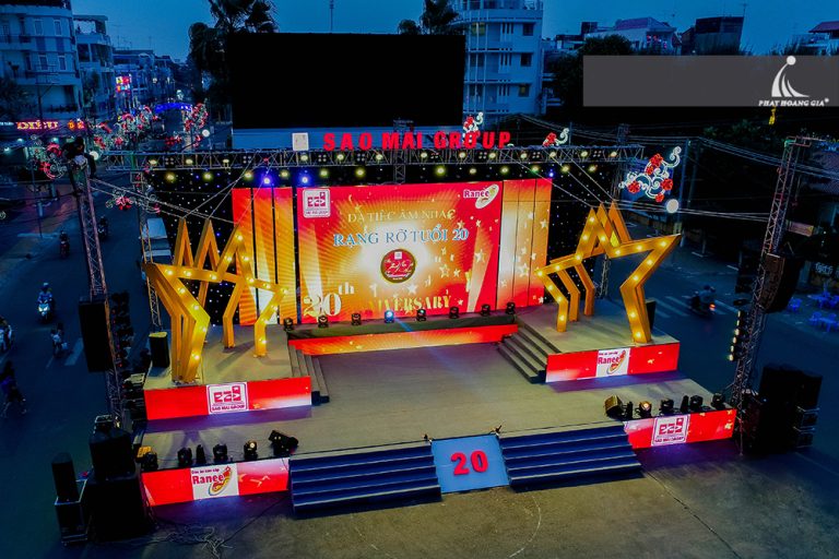 Cho Thuê Sân Khấu Sự Kiện Tại HCM, Thi Công Lắp Đặt Nhanh Chóng