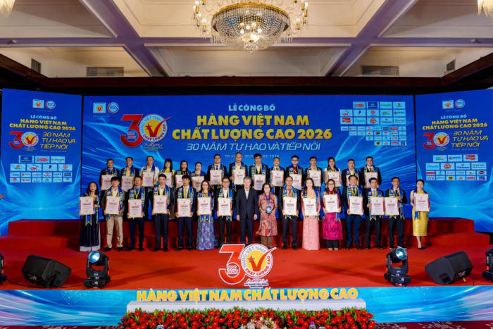 LỄ CÔNG BỐ HÀNG VIỆT NAM CHẤT LƯỢNG CAO 2026