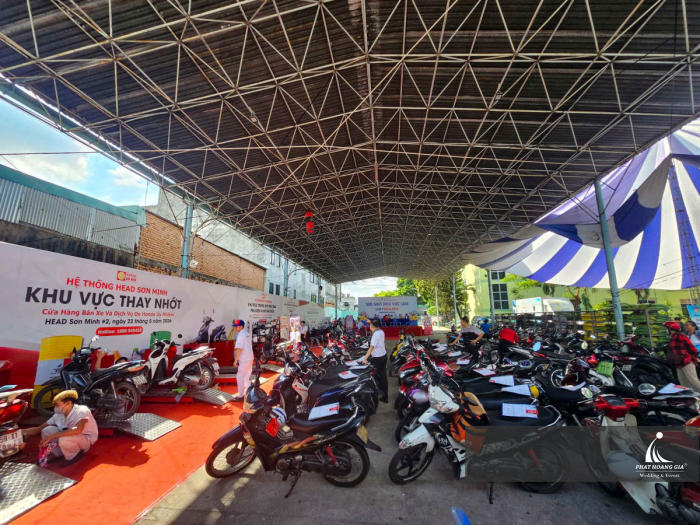 THAY NHỚT MIỄN PHÍ - HONDA 4S - HEAD SƠN MINH