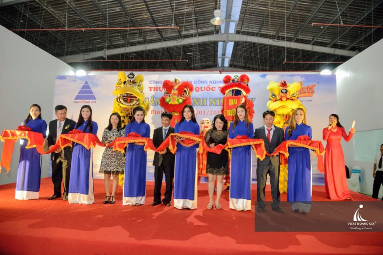 Các hạng mục tổ chức sự kiện khánh thành cho doanh nghiệp