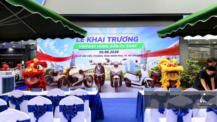 GRAND OPENING - VINFAST HÙNG SƠN EV ZONE